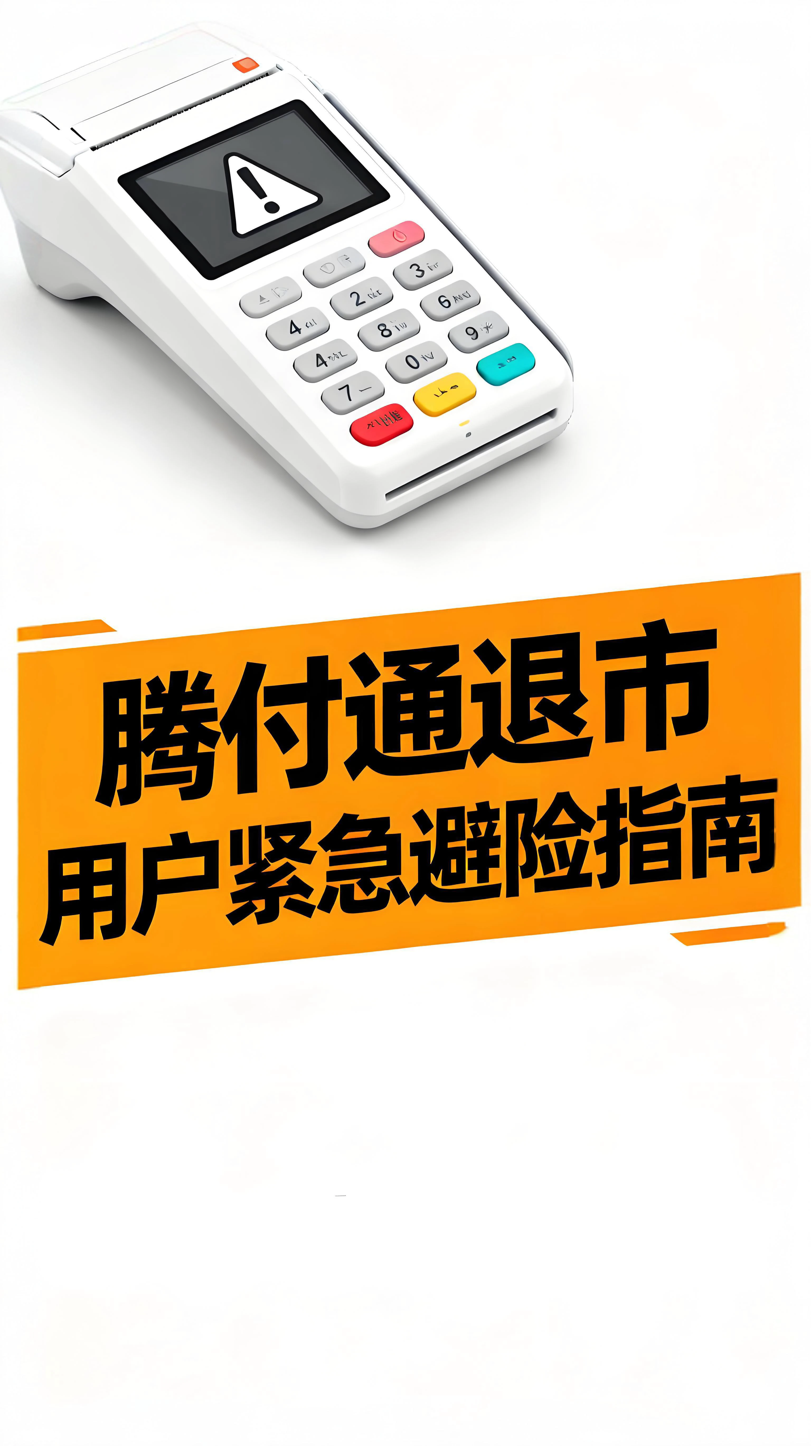 腾付通退市！POS机用户紧急避险指南：立即更换持牌机器